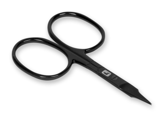 Loon Ergo Precision Tip Scissors - Black in de groep Gereedschappen en accessoires / Tangen & Scharen / Lijnknippers & Scharen bij Sportfiskeprylar.se (F6107)