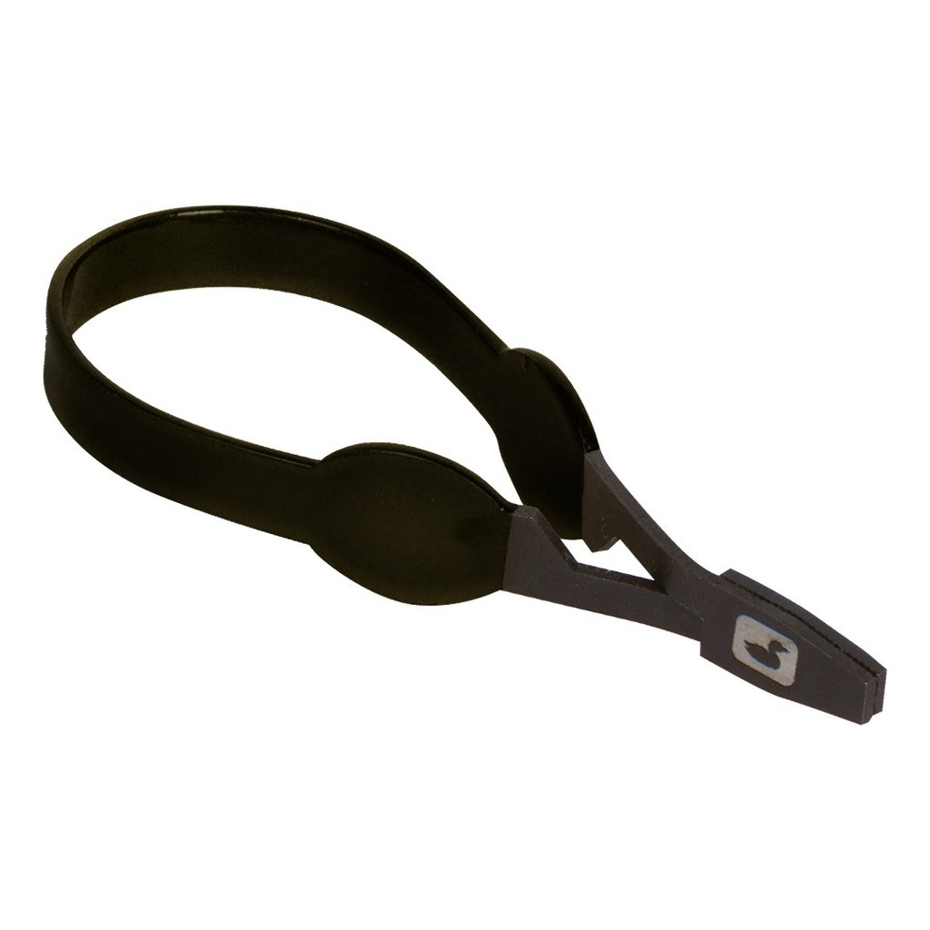 Loon Ergo Hackle Plier - Black in de groep Haken & Terminal Tackle / Vliegvis bindmateriaal / Hulpmiddelen voor vliegbinden / Hackle Tang bij Sportfiskeprylar.se (F6203)