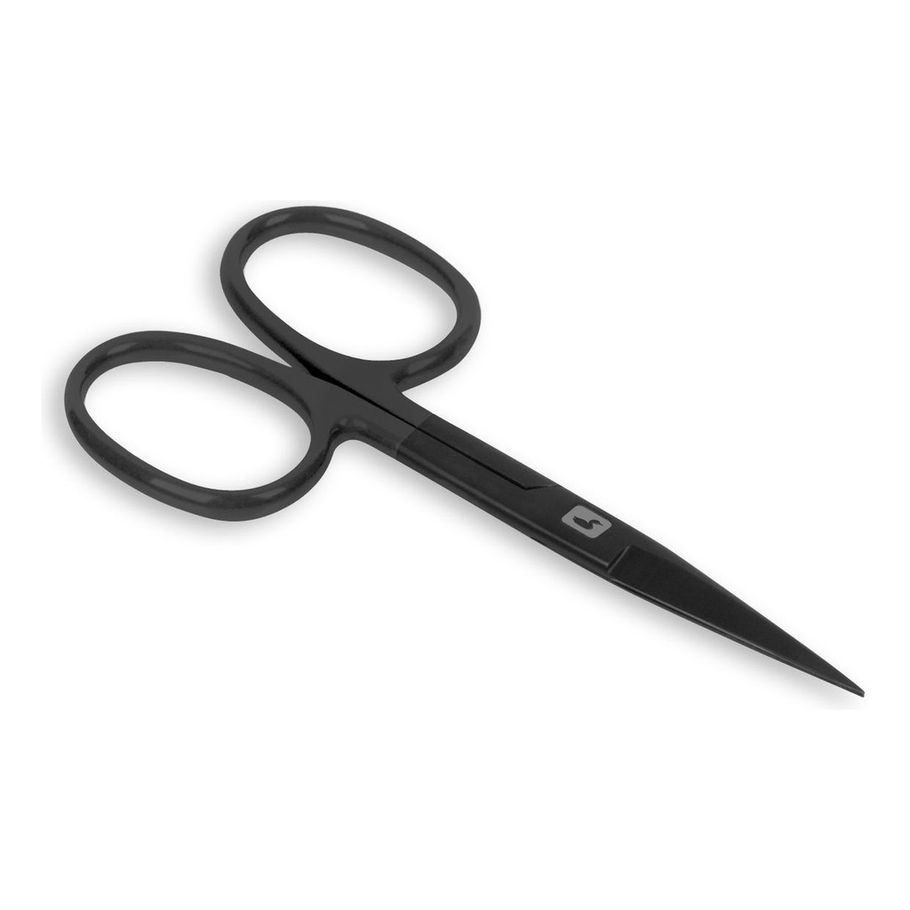 Loon Ergo Hair Scissors - Black in de groep Gereedschappen en accessoires / Tangen & Scharen / Lijnknippers & Scharen bij Sportfiskeprylar.se (F6979)