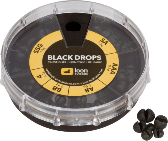 Loon Black/Camo Drop 6 Division Black Drop in de groep Haken & Terminal Tackle / Lood en gewichten / Lead & Split Shots bij Sportfiskeprylar.se (F7130)