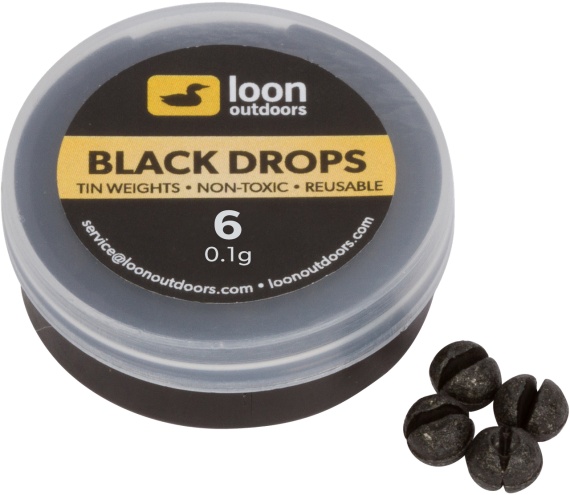 Loon Black Drop - Refill Tub in de groep Haken & Terminal Tackle / Lood en gewichten / Lead & Split Shots bij Sportfiskeprylar.se (F7154r)