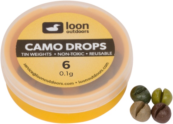 Loon Camo Drop - Refill Tub in de groep Haken & Terminal Tackle / Lood en gewichten / Lead & Split Shots bij Sportfiskeprylar.se (F7163r)