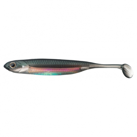 Fish Arrow Flash J Shad 3\'\' (7pcs) - #28 S Baby Bass/Aurora in de groep Kunstaas / Softbaits / Baars Softbaits & Snoekbaars Softbaits bij Sportfiskeprylar.se (FA-4562178066838)