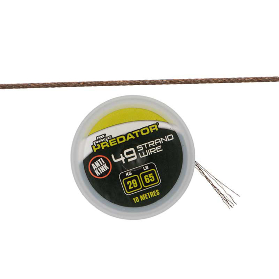 Fox Rage Predator 19-Strand Coated Wire in de groep Haken & Terminal Tackle / Voor zeevissen en materiaal voor onderlijnen / Onderlijnmateriaal bij Sportfiskeprylar.se (FAC161r)
