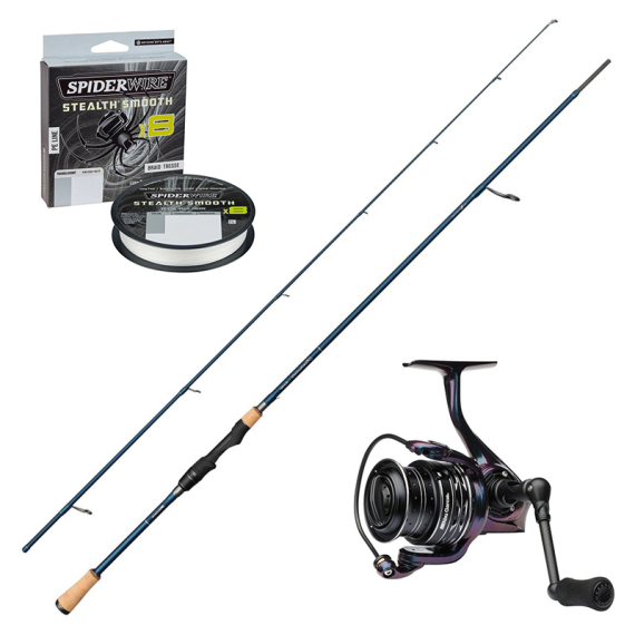 Abu Garcia Fantasista Nano Seatrout Combo in de groep Combo\'s / Spinvis combo\'s / Zeeforel Spinhengel Set bij Sportfiskeprylar.se (FANTASISTASPIKESET)