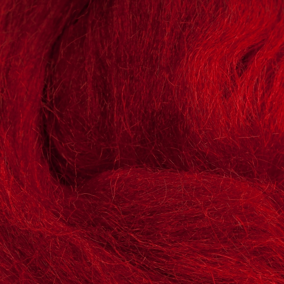 Senyo\'s Laser Hair, Red in de groep Haken & Terminal Tackle / Vliegvis bindmateriaal / Vliegbindmateriaal / Andere synthetische materialen bij Sportfiskeprylar.se (FC0751-37)