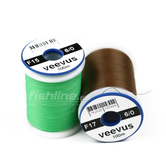 Veevus Tying Threads 6/0 in de groep Haken & Terminal Tackle / Vliegvis bindmateriaal / Vliegbindmateriaal / Binddraad bij Sportfiskeprylar.se (FC3250-03r)