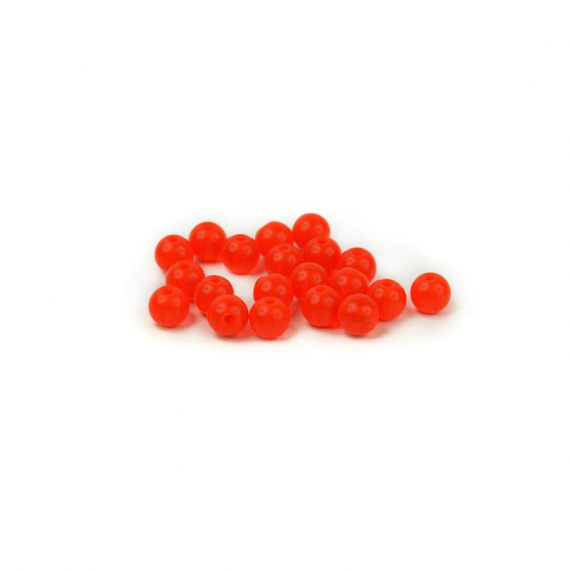 Articulation Beads 3mm - Fluo Salmon Red in de groep Haken & Terminal Tackle / Vliegvis bindmateriaal / Vliegbindmateriaal / Shanks & Parels bij Sportfiskeprylar.se (FD-AB0035)