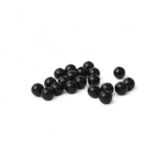 Articulation Beads 6mm - Black in de groep Haken & Terminal Tackle / Vliegvis bindmateriaal / Vliegbindmateriaal / Shanks & Parels bij Sportfiskeprylar.se (FD-AB1021)