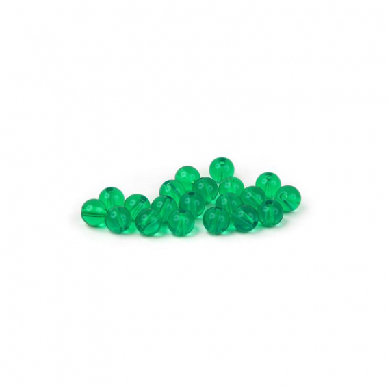 Articulated Beads 6mm - Dark Green in de groep Haken & Terminal Tackle / Vliegvis bindmateriaal / Vliegbindmateriaal / Shanks & Parels bij Sportfiskeprylar.se (FD-AB1029)