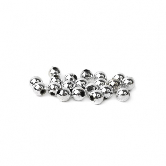 Articulation Beads 6mm - Silver in de groep Haken & Terminal Tackle / Vliegvis bindmateriaal / Vliegbindmateriaal / Shanks & Parels bij Sportfiskeprylar.se (FD-AB2008)