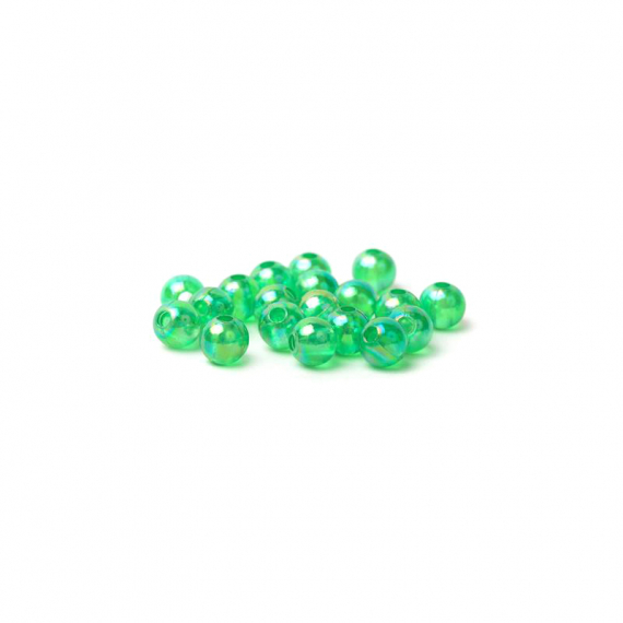 Articulated Beads 6mm - Opal Emerald in de groep Haken & Terminal Tackle / Vliegvis bindmateriaal / Vliegbindmateriaal / Shanks & Parels bij Sportfiskeprylar.se (FD-AB2029)