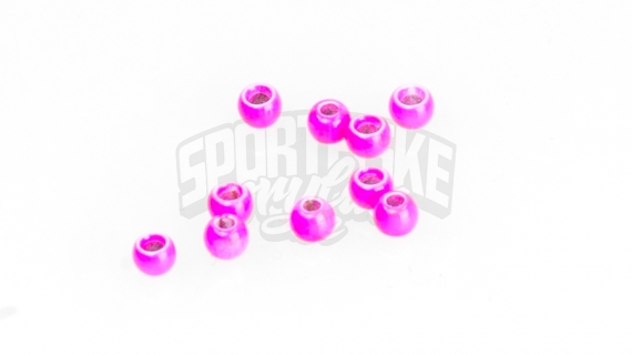 Brass beads 2.8mm - Fluo Pink in de groep Haken & Terminal Tackle / Vliegvis bindmateriaal / Vliegbindmateriaal / Cones bij Sportfiskeprylar.se (FD-C1200)