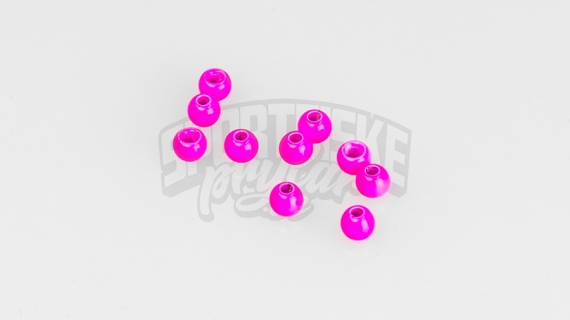 Brass beads 4.0mm - Fluo Pink in de groep Haken & Terminal Tackle / Vliegvis bindmateriaal / Vliegbindmateriaal / Cones bij Sportfiskeprylar.se (FD-C1202)