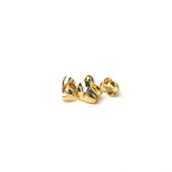 Coneheads L (6,3mm) - Gold in de groep Haken & Terminal Tackle / Vliegvis bindmateriaal / Vliegbindmateriaal / Cones bij Sportfiskeprylar.se (FD-C1610)