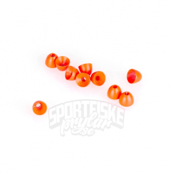 Coneheads L (6,3mm) - Fluo Orange in de groep Haken & Terminal Tackle / Vliegvis bindmateriaal / Vliegbindmateriaal / Cones bij Sportfiskeprylar.se (FD-C1612)
