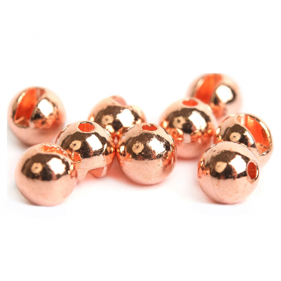 Slotted Tungsten Beads 4,0mm - Copper in de groep Haken & Terminal Tackle / Vliegvis bindmateriaal / Vliegbindmateriaal / Shanks & Parels bij Sportfiskeprylar.se (FD-C2602)