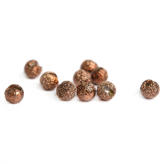 Gritty Slotted Tungsten Beads 4mm - Metallic Coffee in de groep Haken & Terminal Tackle / Vliegvis bindmateriaal / Vliegbindmateriaal / Shanks & Parels bij Sportfiskeprylar.se (FD-C2620)