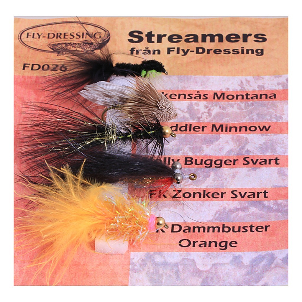Streamers in de groep Kunstaas / Vliegen / Streamers bij Sportfiskeprylar.se (FD026)