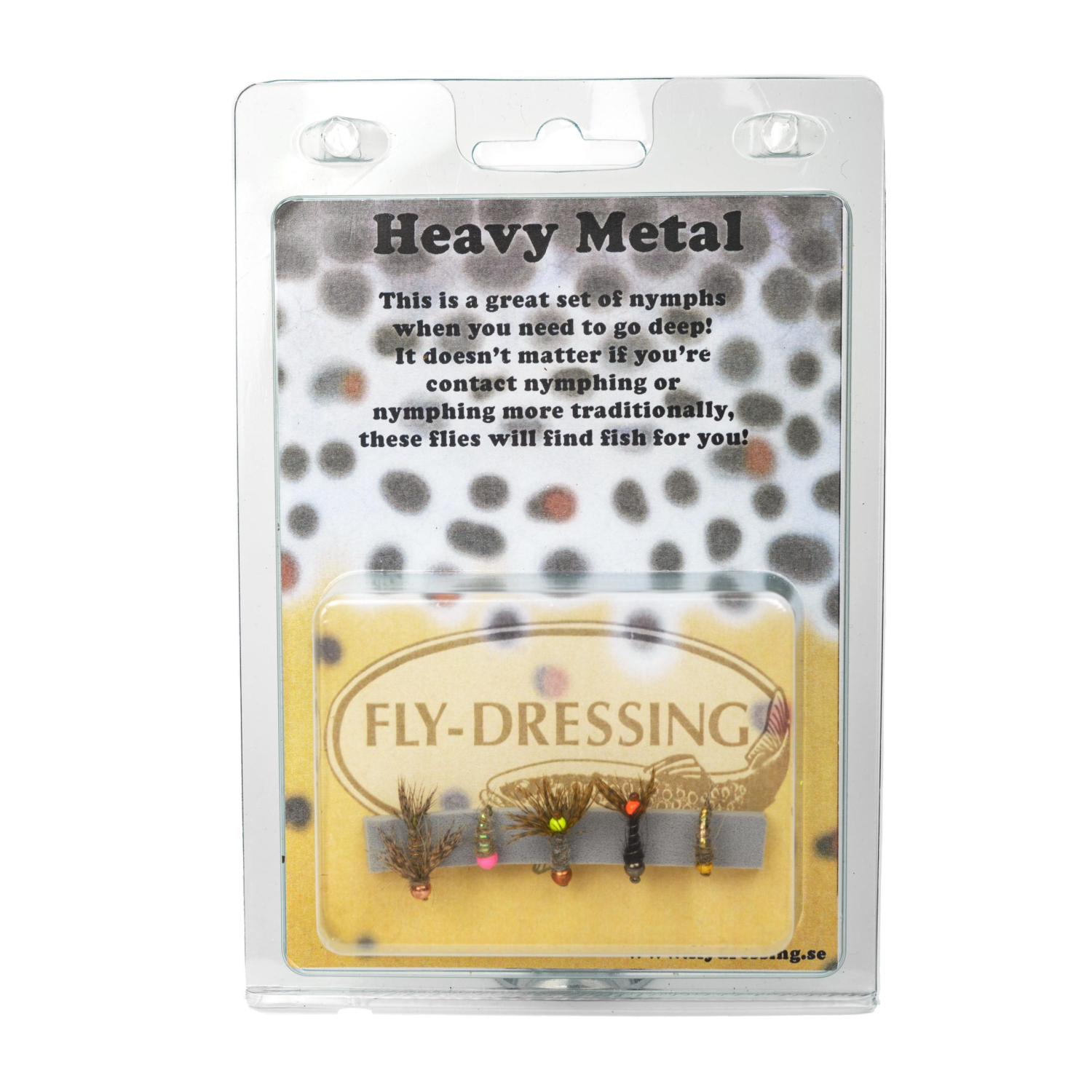 Fly Assortment Heavy Metal in de groep Kunstaas / Vliegen / Vliegsets bij Sportfiskeprylar.se (FD037)