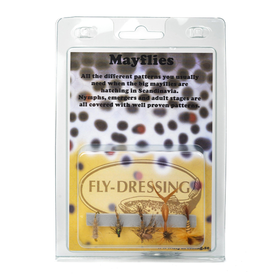 Flydressing Mayflies in de groep bij Sportfiskeprylar.se (FD038)