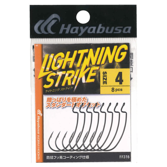Hayabusa Lightning Strike in de groep Haken & Terminal Tackle / Haken / Offset haken bij Sportfiskeprylar.se (FF316-1r)