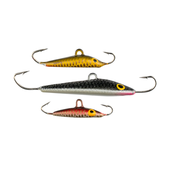 FIG Balanspirk - Mixpack - 3-pack in de groep Kunstaas / Ice Jigging kunstaas / IJsvis Jigs bij Sportfiskeprylar.se (FIGBALANS3P)