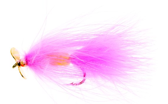 Herning Fly Propeller Flou Pink Kamasan B170 #2 in de groep Kunstaas / Vliegen / Streamers bij Sportfiskeprylar.se (FL00114)