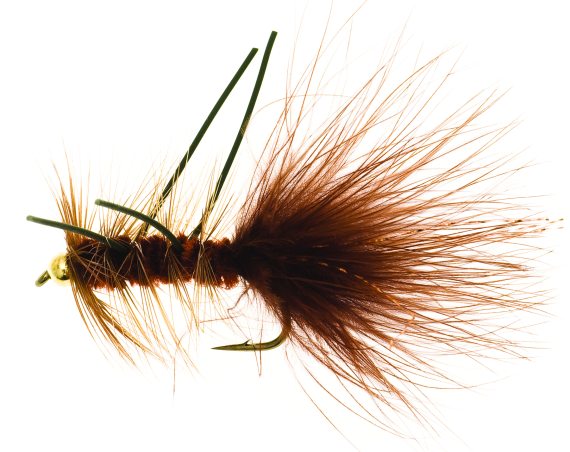 Dog Nobbler Brown Kamasan B170 #4 in de groep Kunstaas / Vliegen / Streamers bij Sportfiskeprylar.se (FL00121)