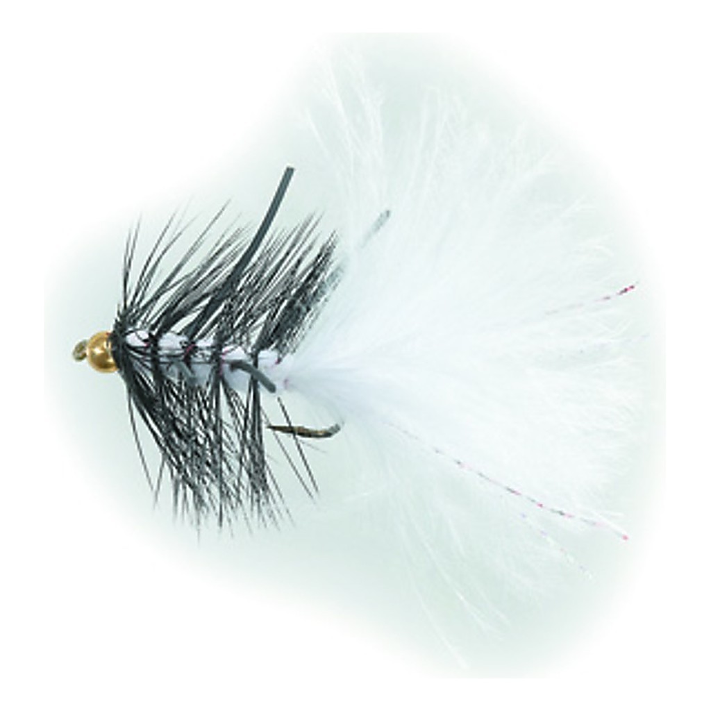 B.H. Rubber Leg Wooly White Daiichi 1720 #8 in de groep Kunstaas / Vliegen / Streamers bij Sportfiskeprylar.se (FL20004)