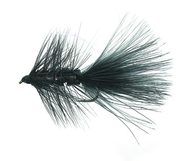 Flash a\' Bugger Black Daiichi 2220 #8 in de groep Kunstaas / Vliegen / Streamers bij Sportfiskeprylar.se (FL20013)