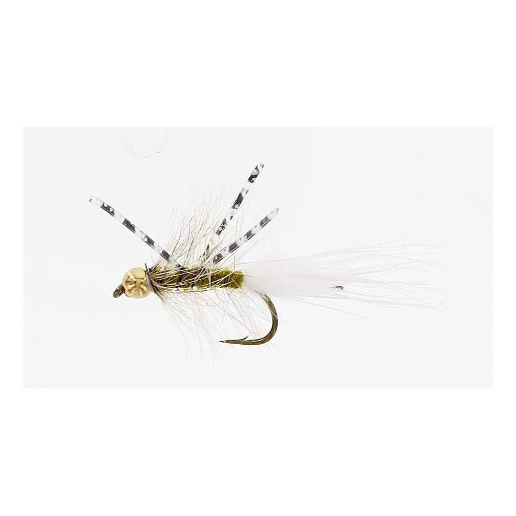X-Fly Goldhead Olive Kamasan B170 #6 in de groep Kunstaas / Vliegen / Streamers bij Sportfiskeprylar.se (FL22050)