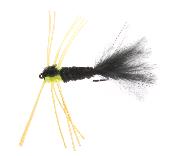 Montana Rubber leg Black/Yellow Daiichi 2421 #6 in de groep Kunstaas / Vliegen / Nimfen bij Sportfiskeprylar.se (FL24027)