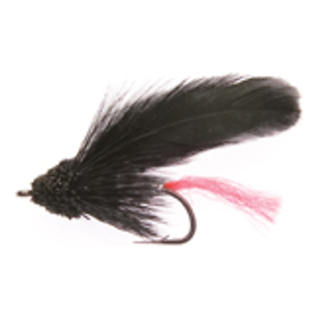 Muddler Minnow Black Daiichi 2421 #10 in de groep Kunstaas / Vliegen / Droge vliegen bij Sportfiskeprylar.se (FL54013)