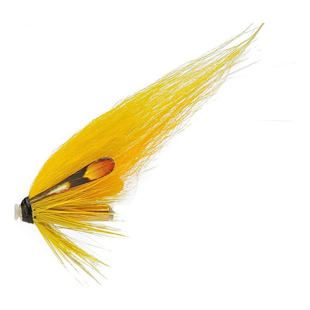 Bananafly Yellow/Gold Small US Tube in de groep Kunstaas / Vliegen / Buisvliegen bij Sportfiskeprylar.se (FL74301)