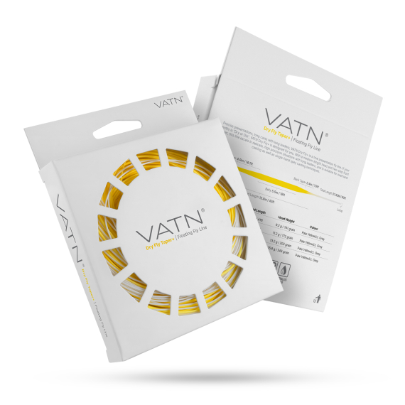 VATN Dry Fly Taper+ in de groep Lijnen / Vliesvislijnen / Enkele handlijnen bij Sportfiskeprylar.se (FLD3FPLUSr)