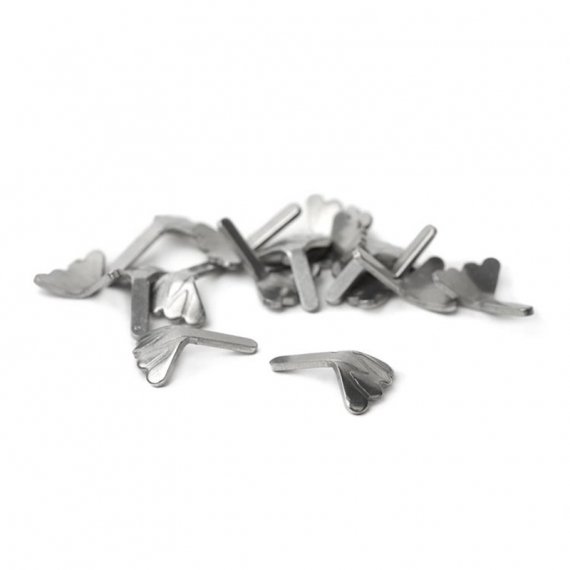 Fish-Skull Shrimp & Cray Tail - Silver L in de groep Haken & Terminal Tackle / Vliegvis bindmateriaal / Vliegbindmateriaal / Cones bij Sportfiskeprylar.se (FS-SCT-SL)