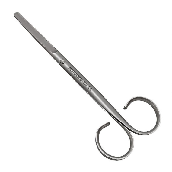Renomed - Large Scissor Straight in de groep Gereedschappen en accessoires / Tangen & Scharen / Lijnknippers & Scharen bij Sportfiskeprylar.se (FS7)