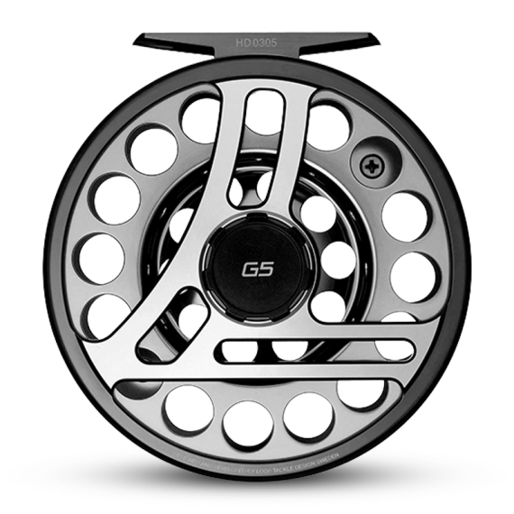 Loop Evotec G5 HD Gunmetal in de groep Reels / Vliegvisreels & extra spoelen / Vliesvisreels bij Sportfiskeprylar.se (G5M-HD8-10Lr)