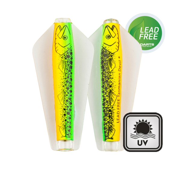 Little Tasmanian Devil Lead Free in de groep Kunstaas / Zeeforel kunstaas & kustwobblers / Zeeforel kunstaas bij Sportfiskeprylar.se (G630-013r)