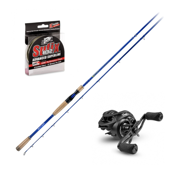Gator X Söder Tackle Downsize Combo in de groep Combo\'s / Werpcombinaties / Baitcaster Set Snoek bij Sportfiskeprylar.se (GATORXSODERDZ)