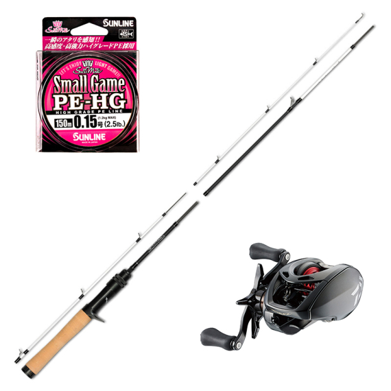 Megabass Great Hunting GHBF48-4UL Extreme Climber 488 Small Game Trout Combo in de groep Combo\'s / Werpcombinaties / Baars Werpkombinasjon bij Sportfiskeprylar.se (GHSTEEZCOMBO)