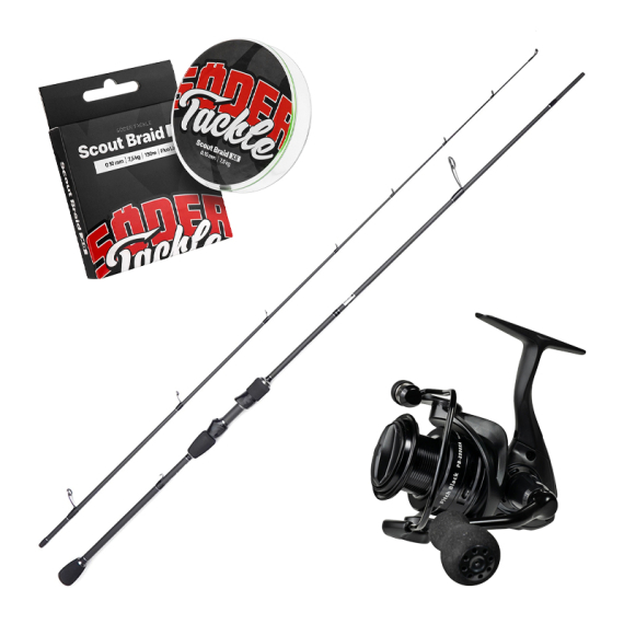 Bite Of Bleak Gladius Spinning Combo in de groep Combo\'s / Spinvis combo\'s / Baars Spinhengel Set bij Sportfiskeprylar.se (GLADIUSSPINNINGCOMBO)