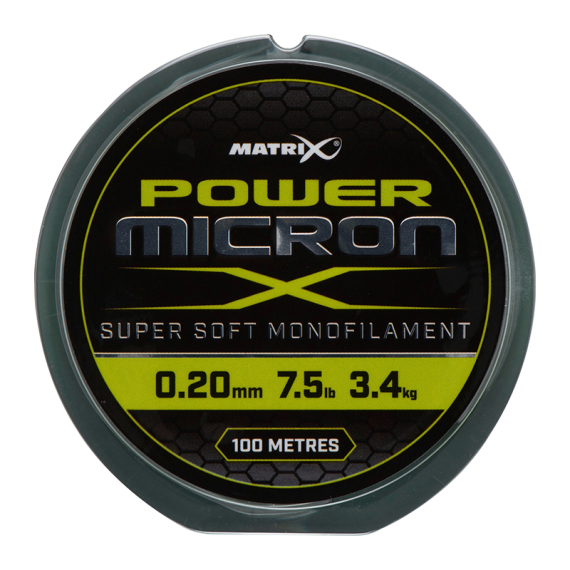 Matrix Power Micron X - 100m in de groep Lijnen / Monofilament lijnen bij Sportfiskeprylar.se (GML028r)