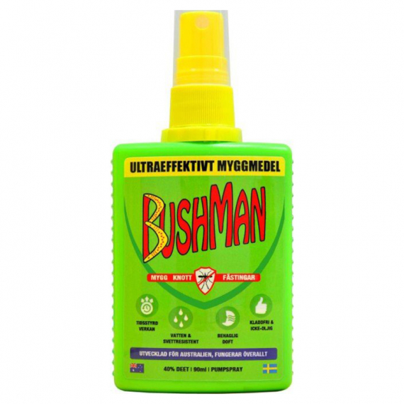 Bushman Mosquito Repellent Spray in de groep Outdoor / Muggenafweermiddel & Bescherming / Muggenspray bij Sportfiskeprylar.se (GNA90)