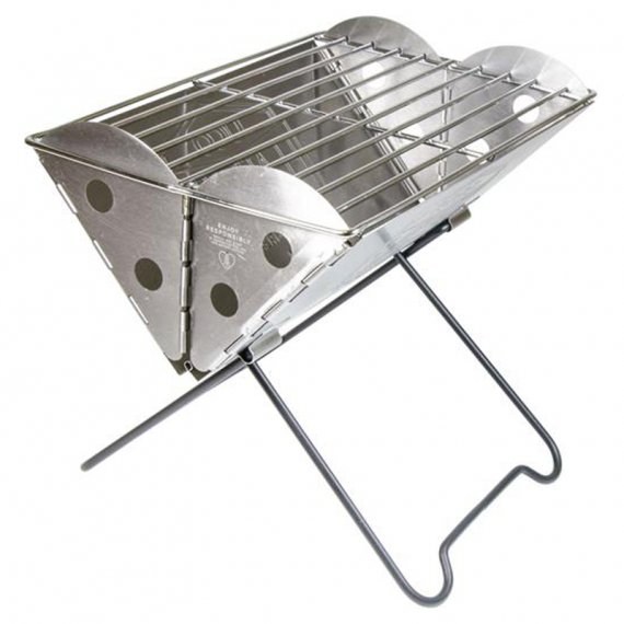 UCO Mini Foldable Grill Flatpack Grill & Firepit 23x17cm in de groep Outdoor / Camping Keuken & Keukengerei / Grills / Opvouwbare Barbecue bij Sportfiskeprylar.se (GR-MFPG)