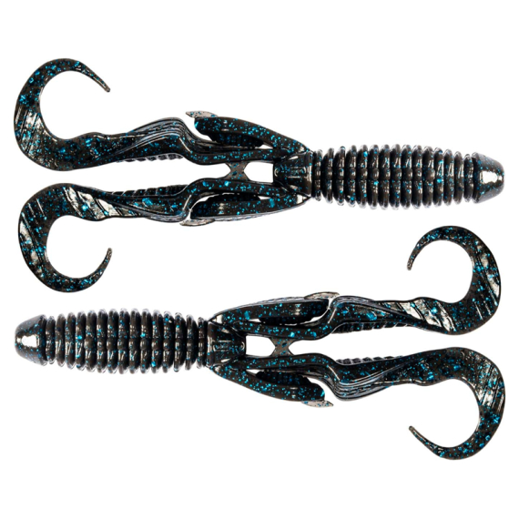 Z-man Gremlin 11,4cm (4pcs) - Black/Blue Flake in de groep Kunstaas / Softbaits / Craws & Creaturebaits / Creaturebaits bij Sportfiskeprylar.se (GR45-02PK4)