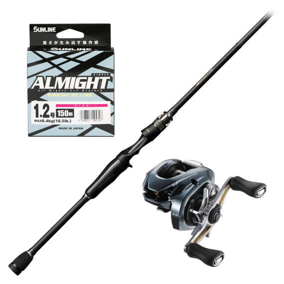 Megabass Destroyer P5 Gravel Code & Aldebaran BFS Combo in de groep Combo\'s / Werpcombinaties / Baars Werpkombinasjon bij Sportfiskeprylar.se (GRAVELCODEALDEBARANCOMBO)