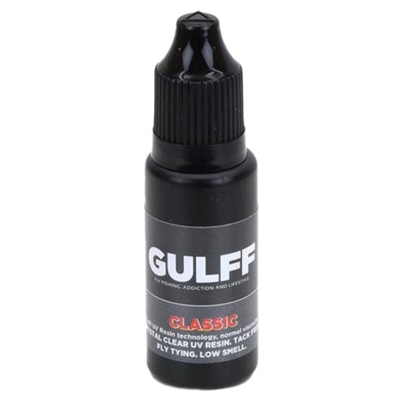 Gulff Classic 15ml Clear in de groep Gereedschappen en accessoires / Superlijm en epoxy / UV-lijm bij Sportfiskeprylar.se (GU15C)