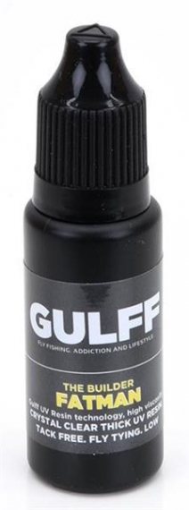 Gulff Fatman 15ml Clear in de groep Gereedschappen en accessoires / Superlijm en epoxy / UV-lijm bij Sportfiskeprylar.se (GU15CF)